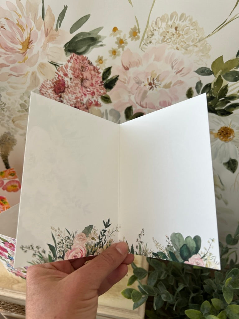 "Light Pink" Greeting Card