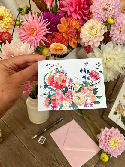 "Flourish" Greeting Card