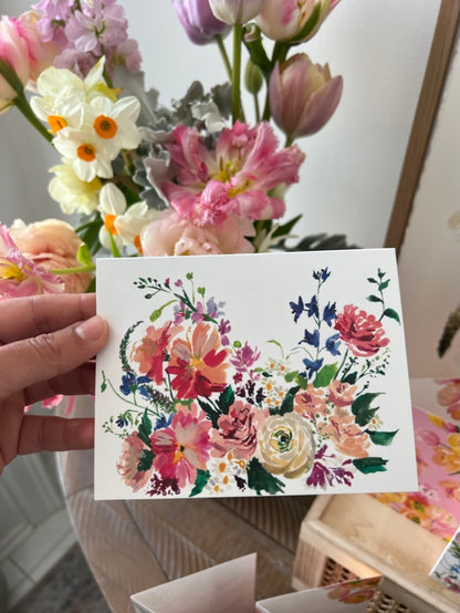 "Flourish" Greeting Card