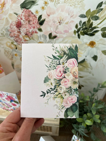 "Light Pink" Greeting Card