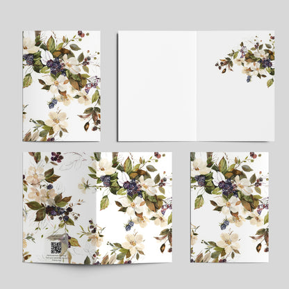 "Blackberry blossoms" Greeting Card