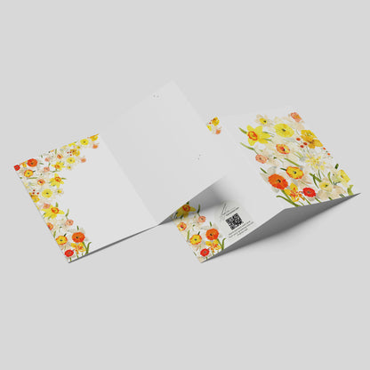 "Daffodils" Greeting Card