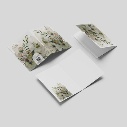 "Garden Greens" Greeting Card