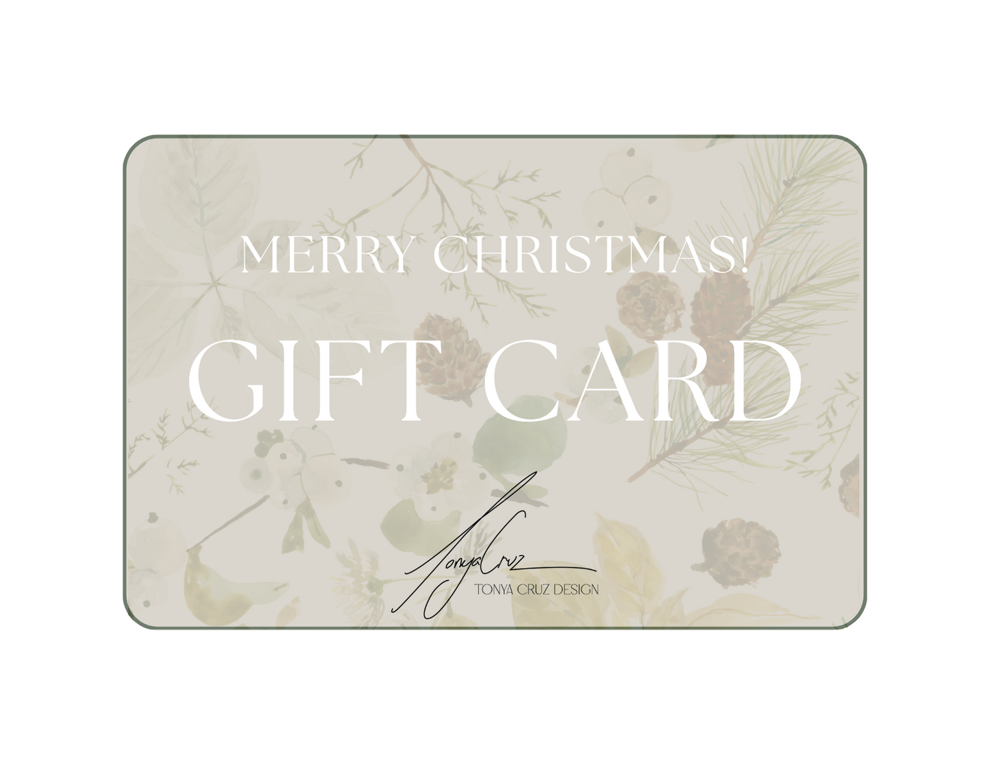 Christmas Gift Card