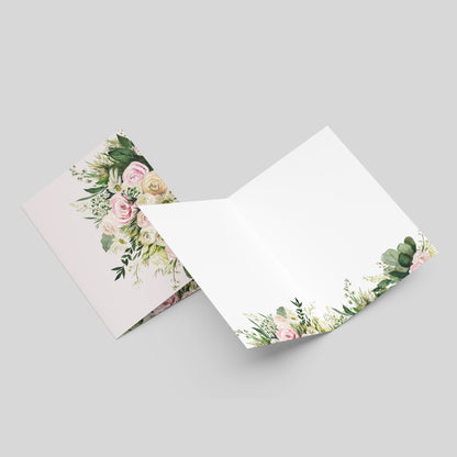 "Light Pink" Greeting Card