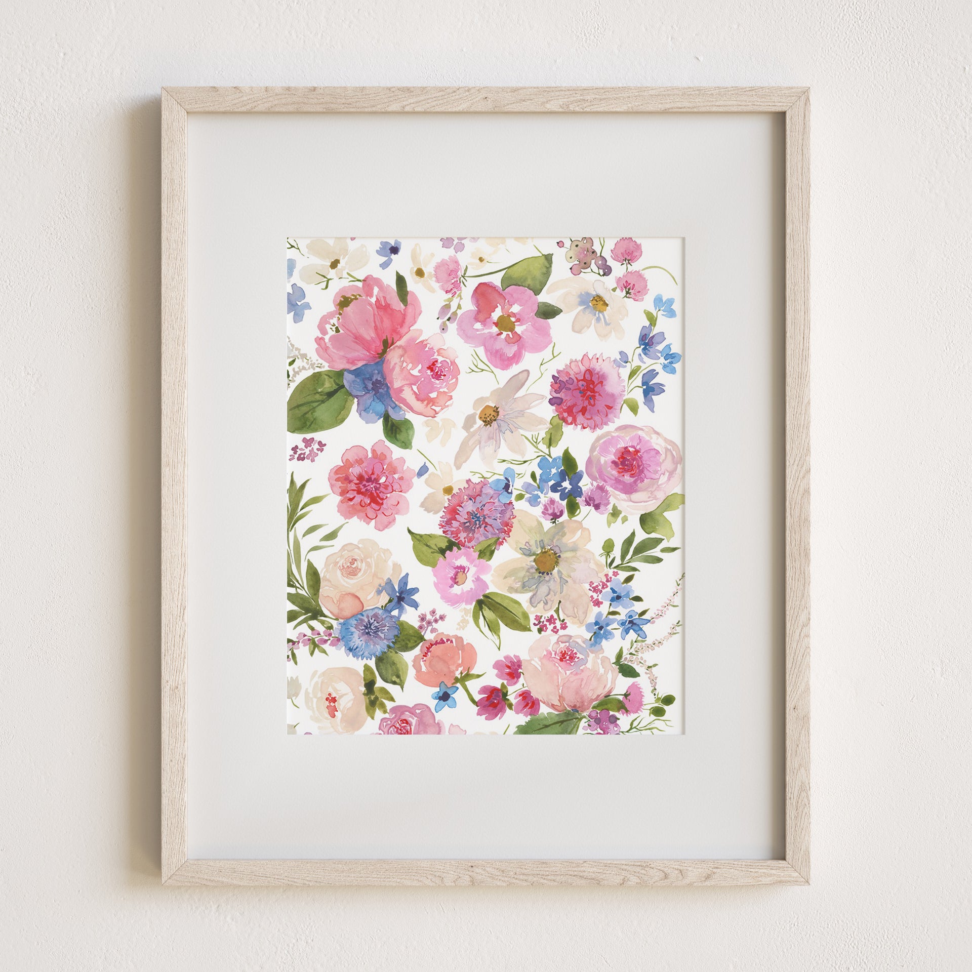 Love Art Print, 8x10" with mat and frame