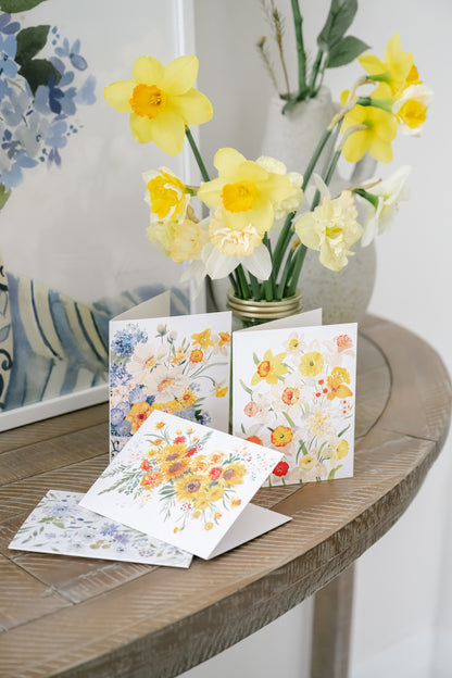 "Daffodils" Greeting Card